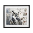 thumbnail image 1 of Stupell Industries Farmhouse Horned Owl Perched Black Framed Print Under Glass, 16 x 13, by Franklyn Gregory, 1 of 8
