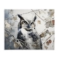 thumbnail image 1 of Stupell Industries Farmhouse Horned Owl Perched Canvas Art, 20 x 16, by Franklyn Gregory, 1 of 8