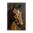 thumbnail image 1 of Stupell Industries Cottage Horse Portrait Study Canvas Art, 16 x 24, by Petals Prints Design, 1 of 8