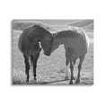thumbnail image 1 of Stupell Industries Horses Hugging Photography Animals & Insects Photography Gallery Wrapped Canvas Art Print Wall Art, 30 x 24, 1 of 8