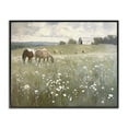 thumbnail image 1 of Stupell Industries Horses in Pasture Landscape Painting Black Framed Art Print Wall Art, 30 x 24, 1 of 10