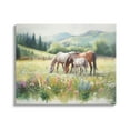 thumbnail image 1 of Stupell Industries Horses in Spring Meadow Animals & Insects Painting Gallery Wrapped Canvas Art Print Wall Art, 20 x 16, 1 of 8