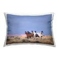 thumbnail image 1 of Stupell Industries Horses in Vast Pasture Decorative Printed Throw Pillow, 14 x 20, 1 of 8