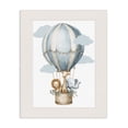 thumbnail image 1 of Stupell Industries Eclectic Hot Air Balloon Animals Canvas Art, 16 x 20, by Christine Simpson Art, 1 of 8