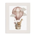 thumbnail image 1 of Stupell Industries Cottage Hot Air Balloon Animals Pink Canvas Art, 16 x 20, by Christine Simpson Art, 1 of 8