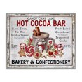 thumbnail image 1 of Stupell Industries Traditional Hot Cocoa Confectionery Gray Framed Giclee Art, 14 x 11, by Creatif Belle, 1 of 8