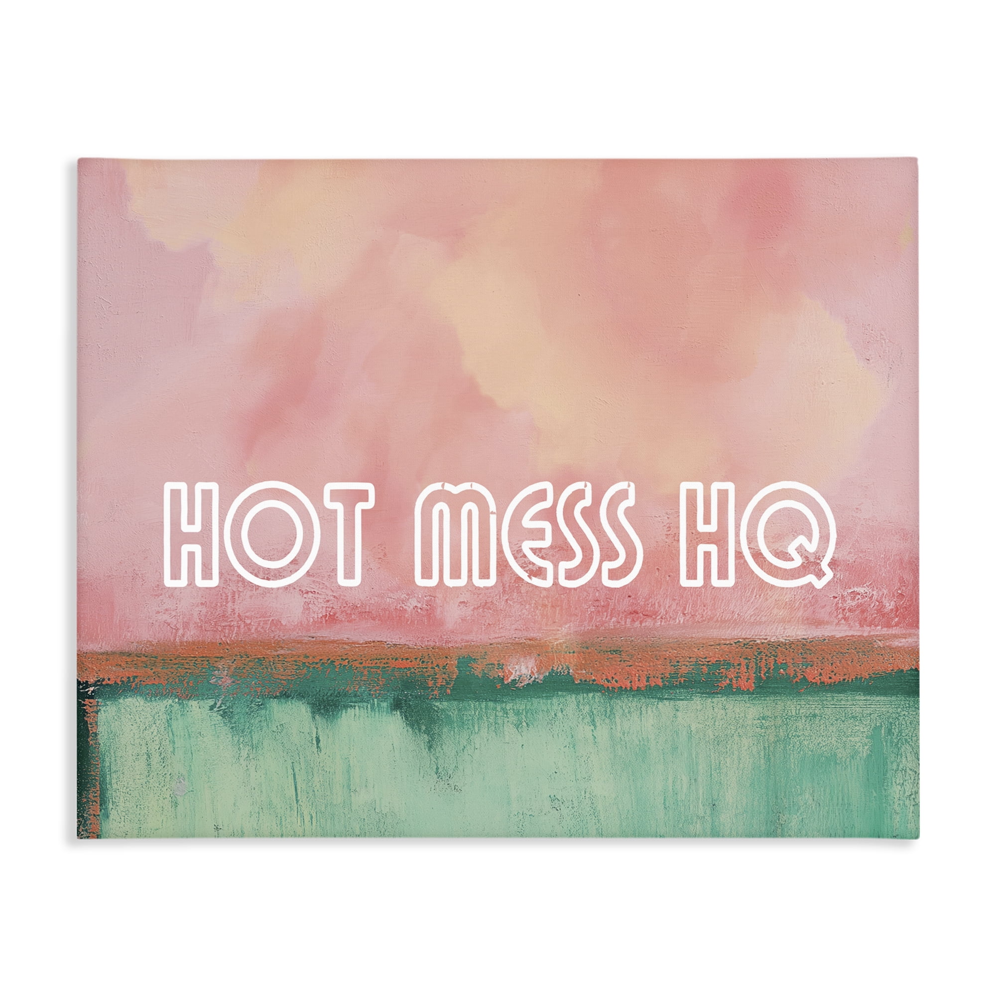 Stupell Industries Hot Mess Headquarters Canvas Wall Art, design by Gina Kelly