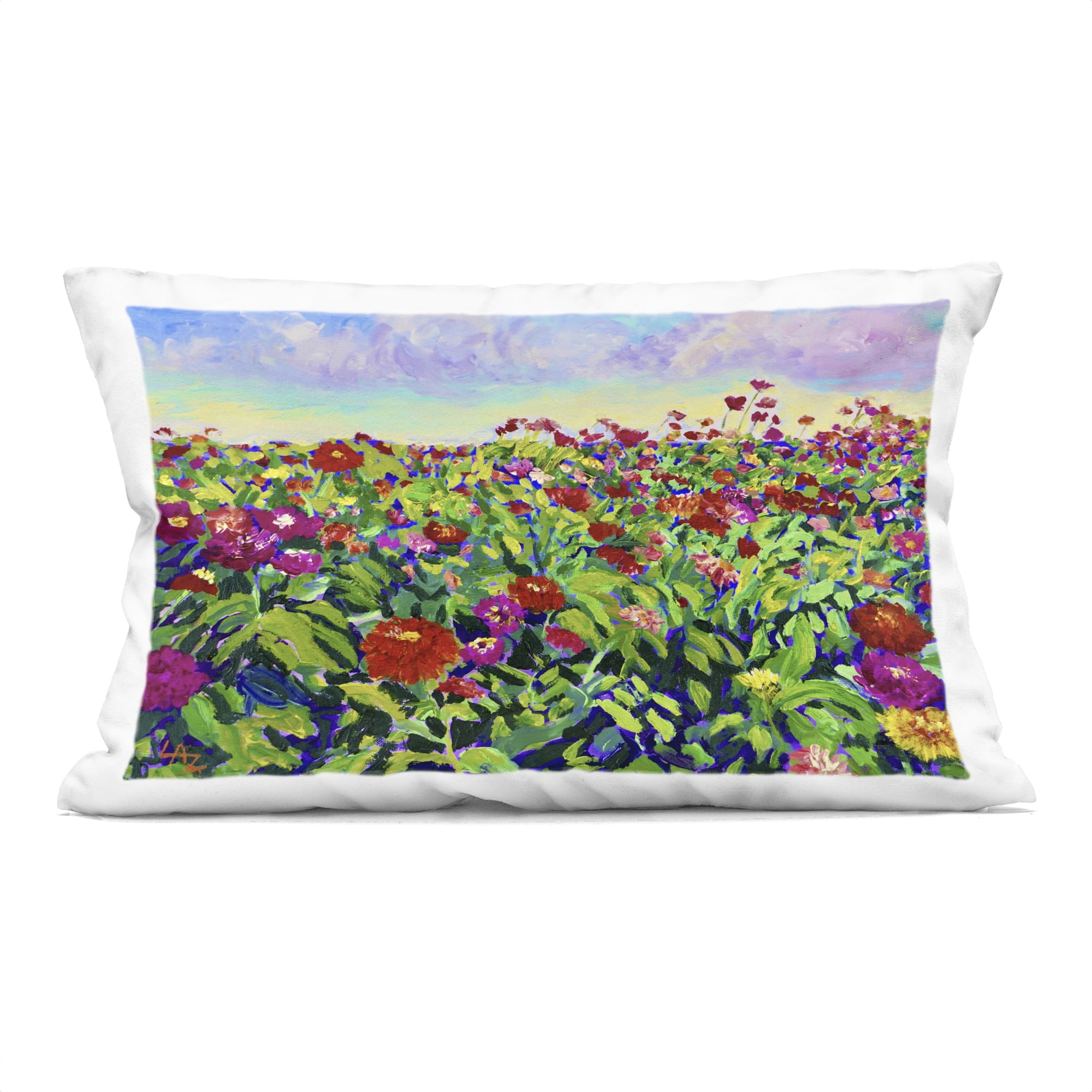 Stupell Industries Hot Summer Blooms Decorative Printed Throw Pillow, design by Lee Ann Zirbes