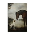 thumbnail image 1 of Stupell Industries Victorian Hound & Horse Companions Canvas Art, 20 x 30, by Petals Prints Design, 1 of 8