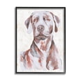 thumbnail image 1 of Stupell Industries House Dog Pet Portrait Labrador Soft Tone Painting, 11 x 14, Design by Melissa Wang, 1 of 7