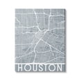thumbnail image 1 of Stupell Industries Houston Texas Street Outline Southern Transportation Grid Blue, 36 x 48, Design by Daphne Polselli, 1 of 6
