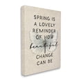 thumbnail image 1 of Stupell Industries How Beautiful Change Can Be Quote Spring Butterfly Inspirational Painting Gallery Wrapped Canvas Print Wall Art, 16 x 20, 1 of 5