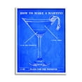 thumbnail image 1 of Stupell Industries How To Make Martini Diagram Graphic Art White Framed Art Print Wall Art, Design by Marcus Jules, 1 of 7