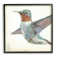 thumbnail image 1 of Stupell Industries Hummingbird in Flight Animals & Insects Painting Black Framed Art Print Wall Art, 12 x 12, 1 of 9