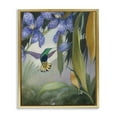 thumbnail image 1 of Stupell Industries Hummingbirds in Nature Landscape Painting Gold Floater Framed Canvas Art Print Wall Art, 17 x 21, 1 of 10