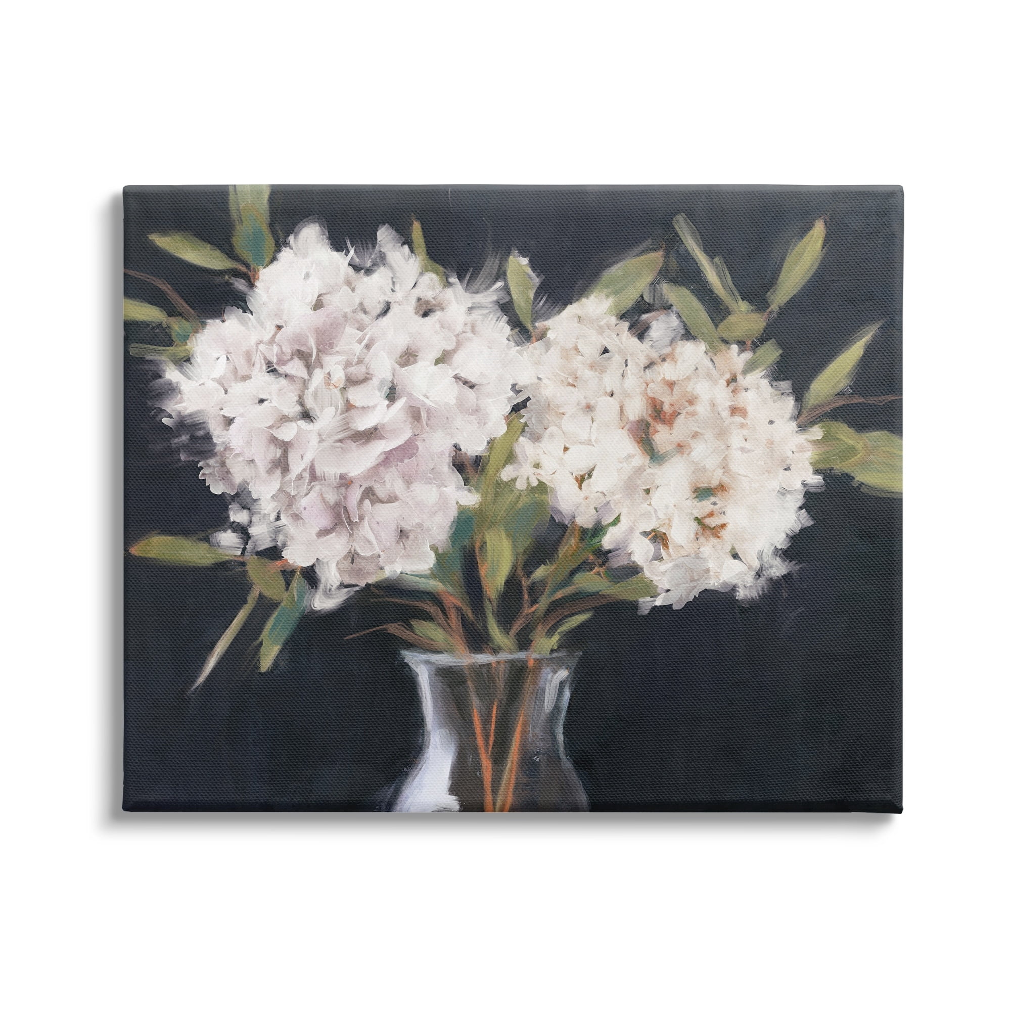 Stupell Industries Hydrangea Bouquet Still Life Botanical & Floral Painting Gallery Wrapped Canvas Print Wall Art