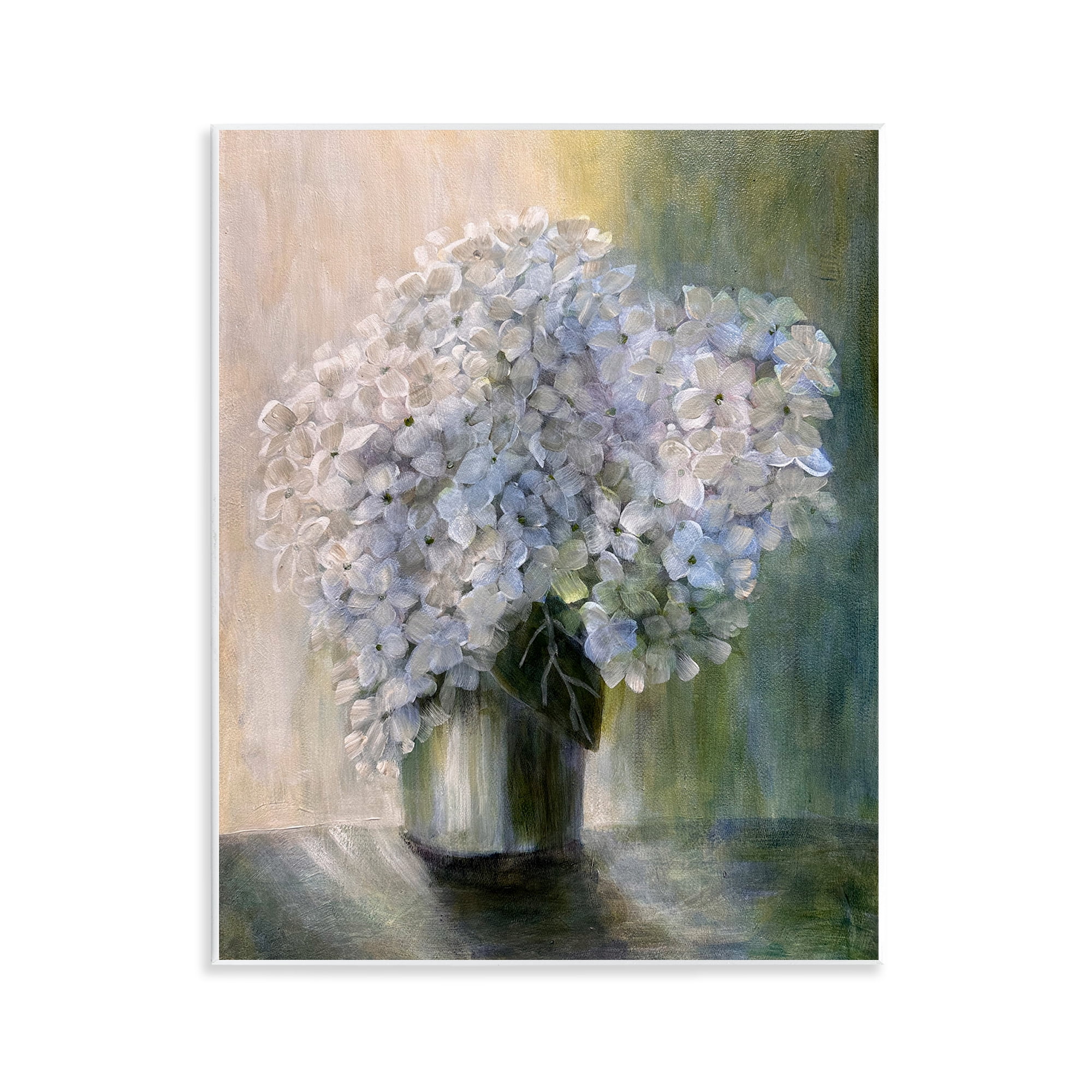 Stupell Industries Hydrangea Still Life Botanical & Floral Painting Unframed Art Print Wall Art, 11 x 14