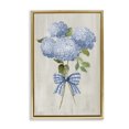 thumbnail image 1 of Stupell Industries Hydrangea Tied With Ribbon Gold Framed Floater Canvas Wall Art design by Nan, 25 x 17, 1 of 9