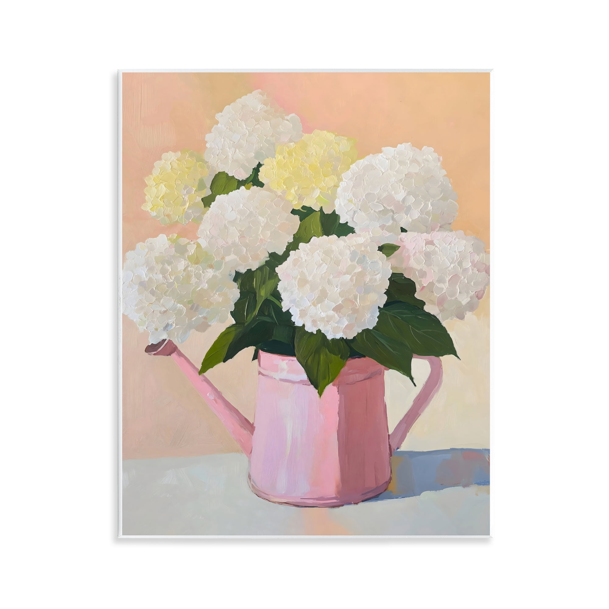 Stupell Industries Hydrangeas in Watering Can Wall Plaque Art, design by The Prints Vibe