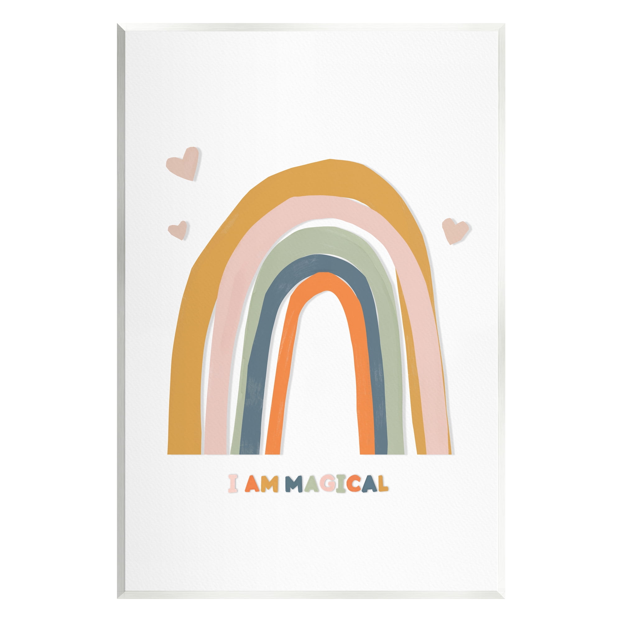 Stupell Industries I Am Magical Earth Tones Landscape Painting Unframed Art Print Wall Art, 13 x 19