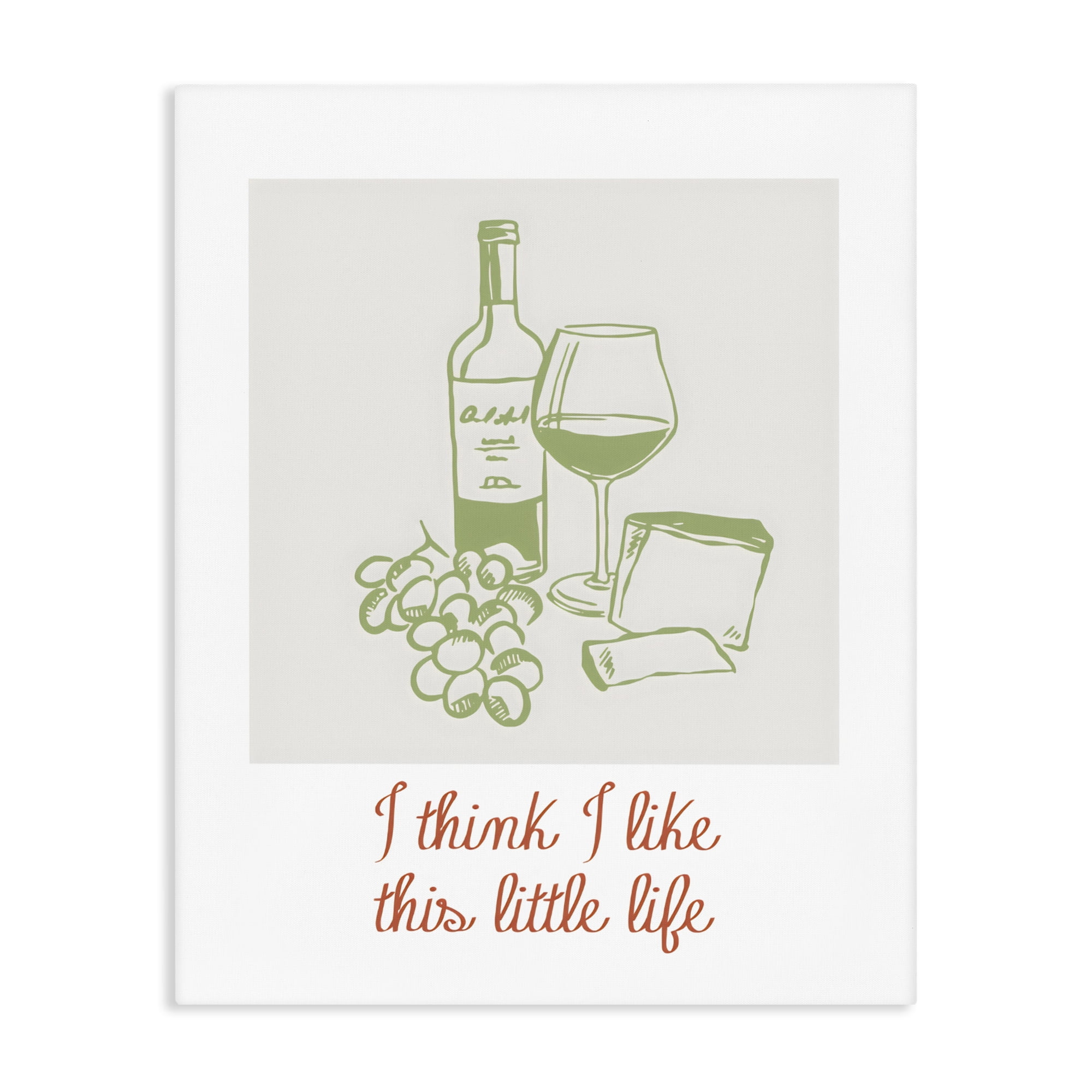 Stupell Industries I Think I Like This Little Life Canvas Wall Art, design by The Prints Vibe
