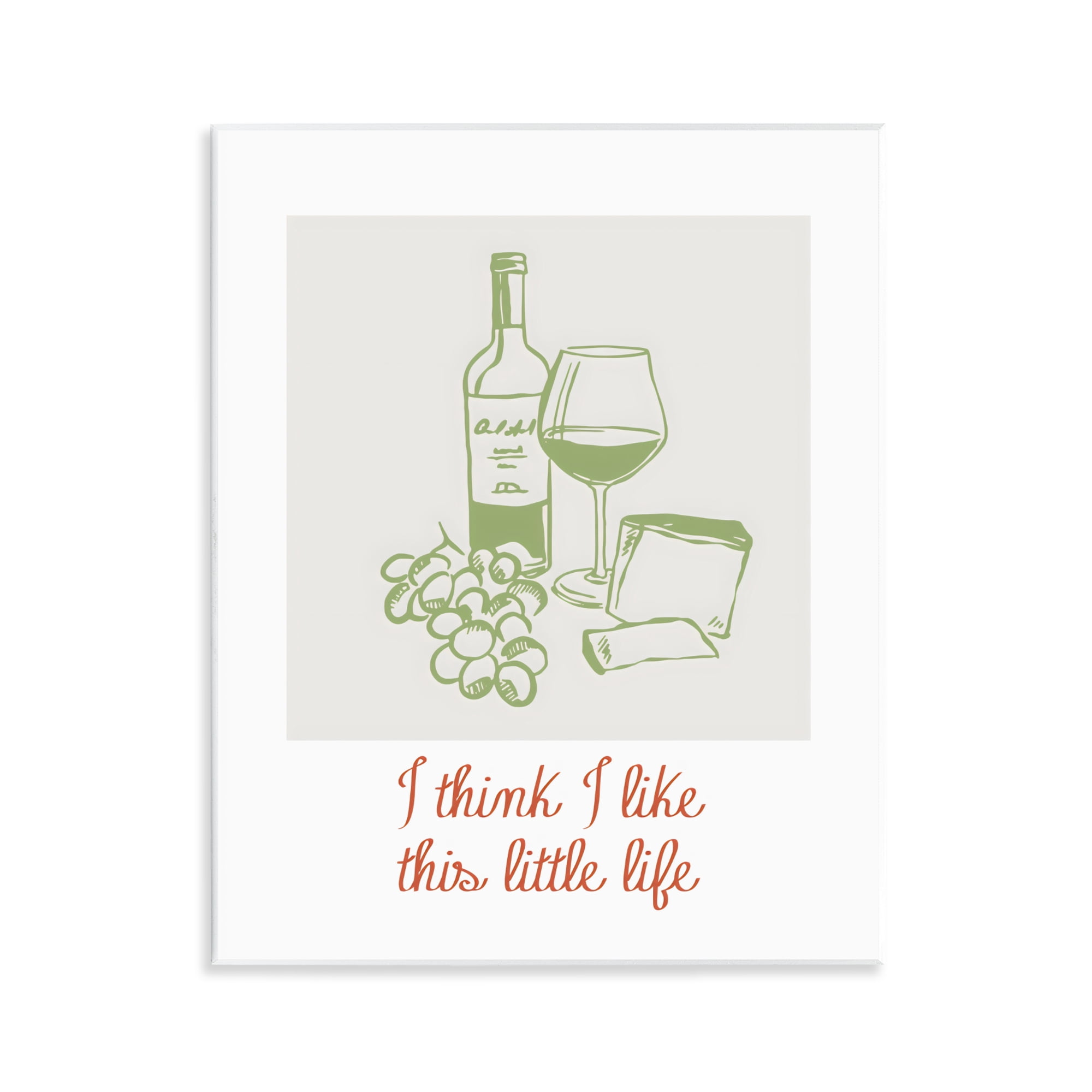 Stupell Industries I Think I Like This Little Life Wall Plaque Art, design by The Prints Vibe