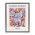 thumbnail image 1 of Stupell Industries Ibiza Flower Market Plants & Flowers Painting Gray Floater Framed Canvas Art Print Wall Art, 25 x 31, 1 of 10
