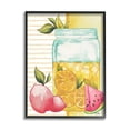 thumbnail image 1 of Stupell Industries Iced Lemonade Pitcher Abstract Pink Lemon Fruit Black Framed by Elizabeth Medley, 1 of 7