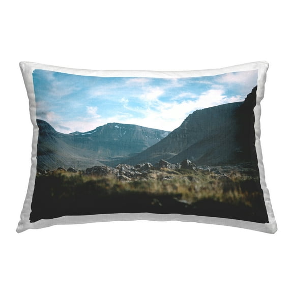 Stupell Industries Iceland Hike Landscape Decorative Printed Throw Pillow Design by Max Blakesberg Studios.