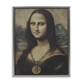 thumbnail image 1 of Stupell Industries Glam Iconic Bitcoin Smile Classic Gray Floating Frame Canvas Art, 25 x 31, by Svetlana Aleynikova, 1 of 8