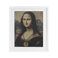 thumbnail image 1 of Stupell Industries Glam Iconic Bitcoin Smile Classic White Framed Print Under Glass, 13 x 16, by Svetlana Aleynikova, 1 of 8