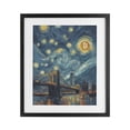 thumbnail image 1 of Stupell Industries Art Deco Iconic Blockchain Moonlight Black Framed Print Under Glass, 13 x 16, by Svetlana Aleynikova, 1 of 8