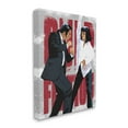 thumbnail image 1 of Stupell Industries Iconic Dancing Movie Scene Famous Actors Red Title, 16 x 20, Designed by Ros Ruseva, 1 of 6