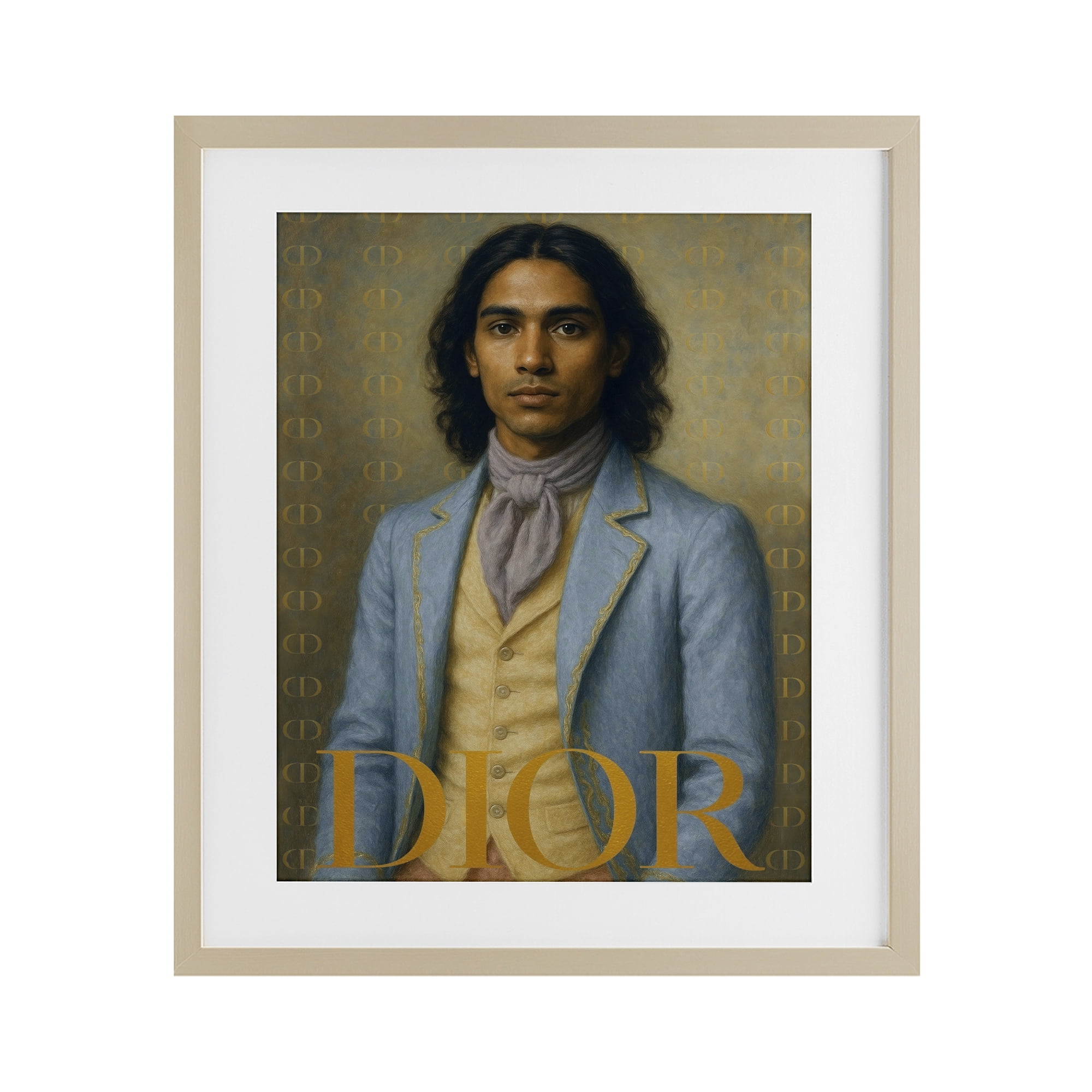 Stupell Industries Iconic Gentleman Fashion Birch Framed Print Under Glass, design by Grotto Studios