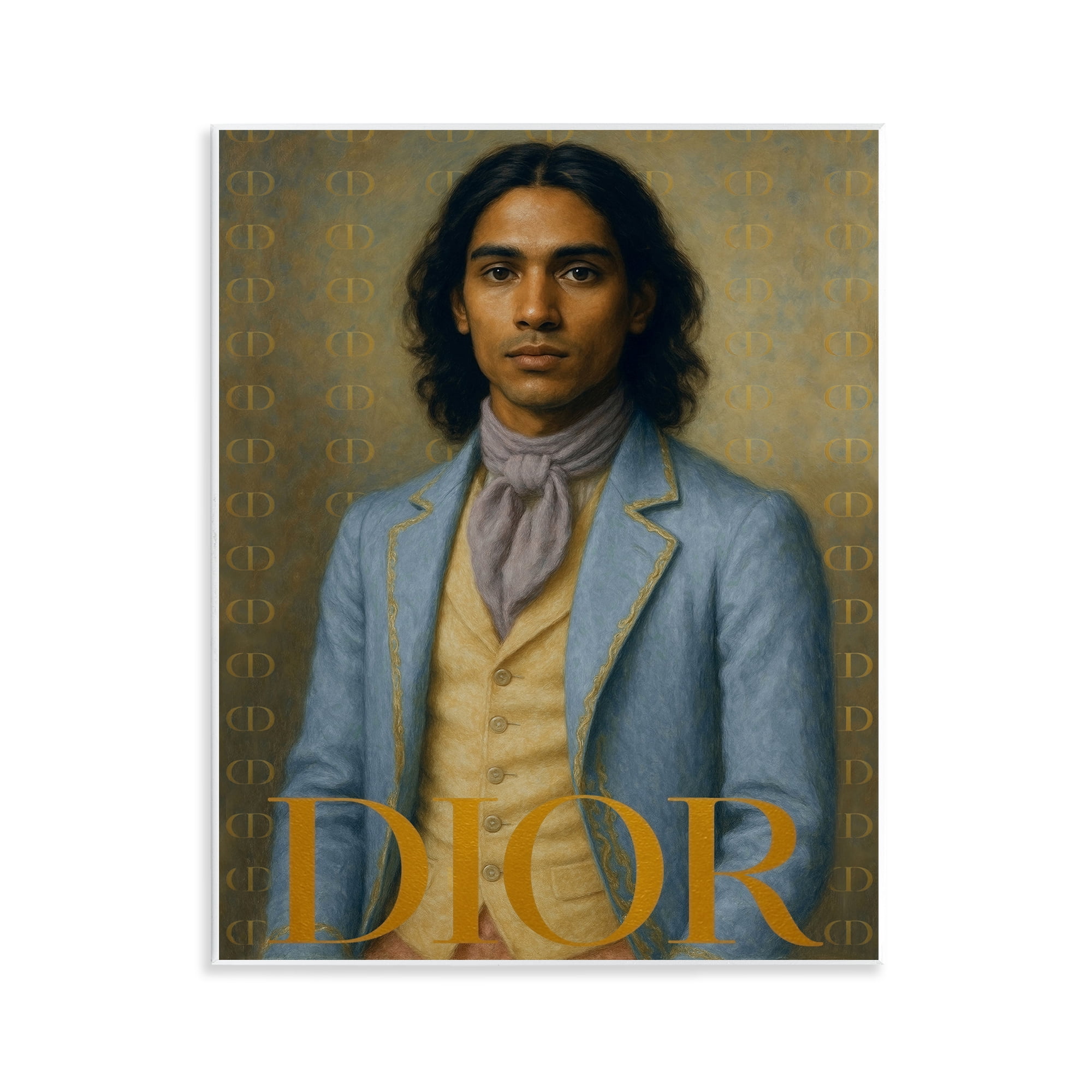 Stupell Industries Iconic Gentleman Fashion Wall Plaque Art, design by Grotto Studios