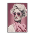 thumbnail image 1 of Stupell Industries Art Deco Iconic Retro Chic Portrait Black Framed Giclee Art, 12 x 18, by Andrea Haase, 1 of 8