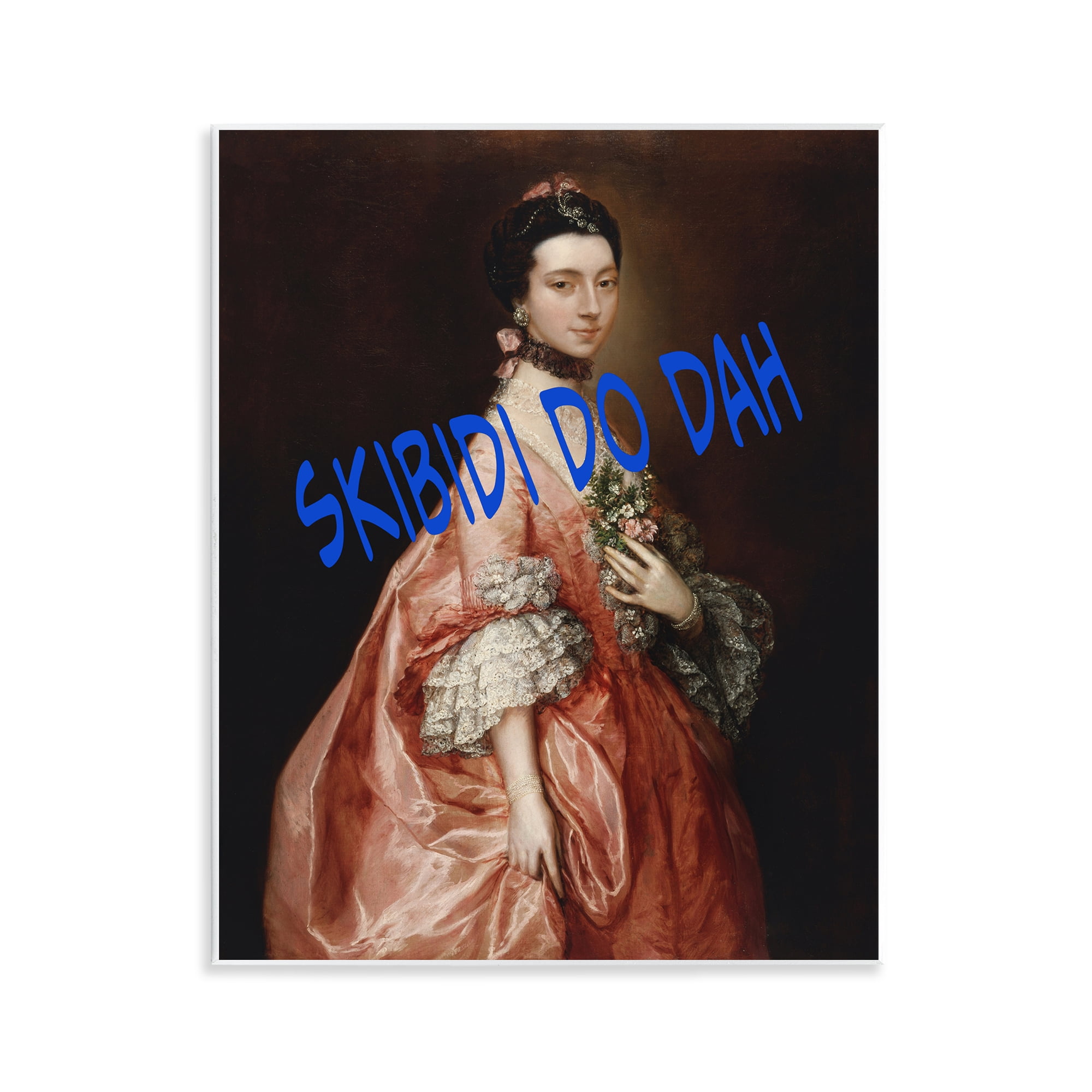Stupell Industries Iconic Skibidi Do Dah Wall Plaque Art, design by Grotto Studios