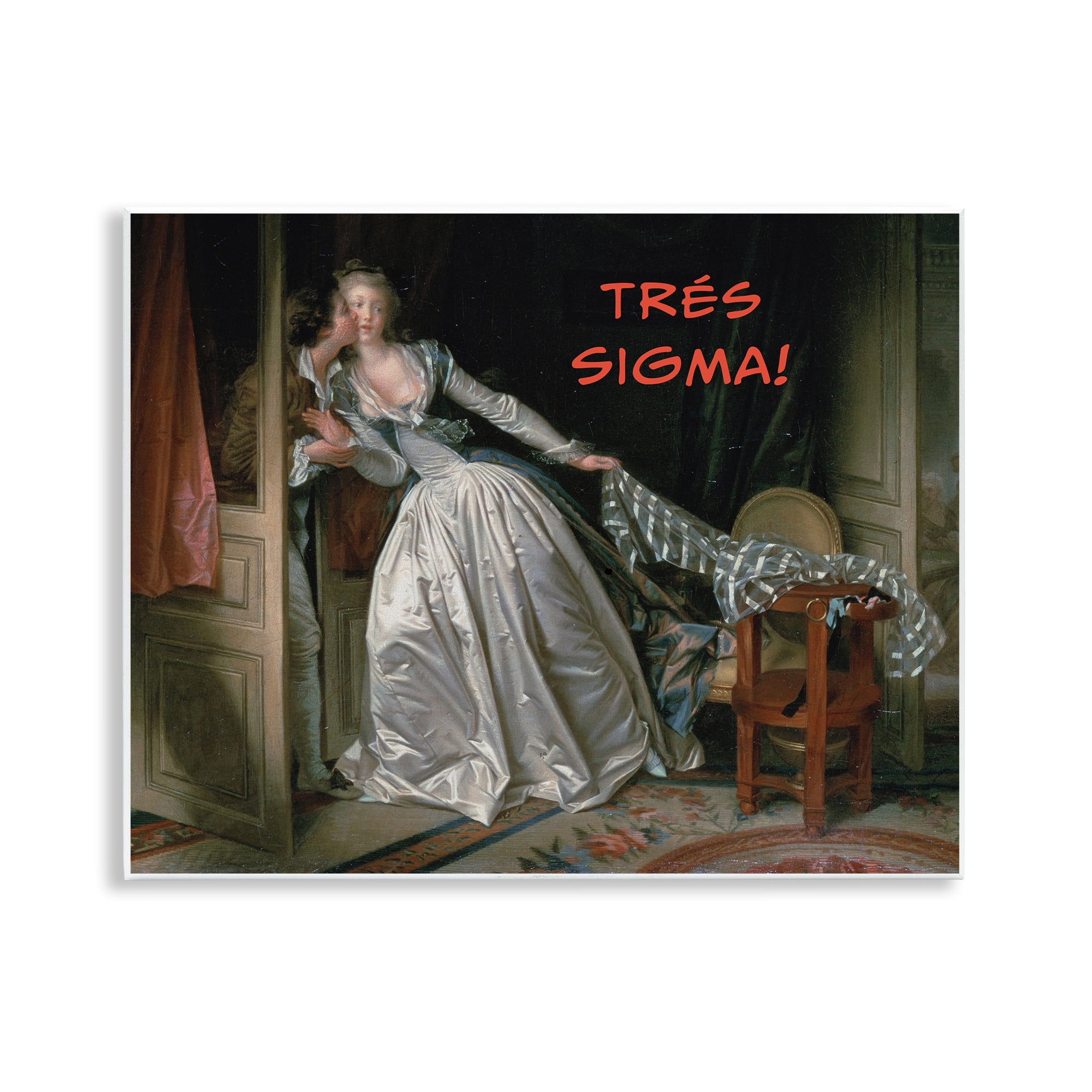 Stupell Industries Iconic Tres Sigma Wall Plaque Art, design by Grotto Studios