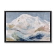 thumbnail image 1 of Stupell Industries Southwestern Icy Mountain Range at Dusk Black Floating Frame Canvas Art, 31 x 21, by Chromatic Storm Studio, 1 of 8