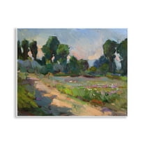Stupell Industries Idaho Spring Tree Grove Landscape & Nature Painting Unframed Art Print Wall Art, 14 x 11