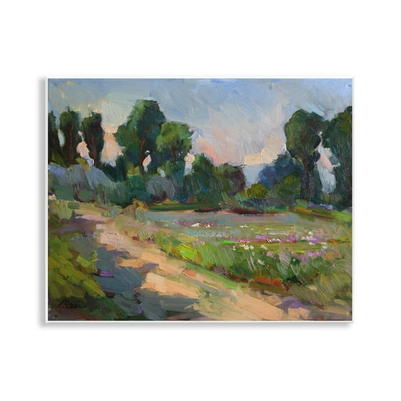 Stupell Industries Idaho Spring Tree Grove Landscape & Nature Painting Unframed Art Print Wall Art, 14 x 11