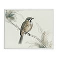 thumbnail image 1 of Stupell Industries Illustrated Wildlife Bird Animals Painting White Framed Art Print Wall Art, 30 x 24, 1 of 8