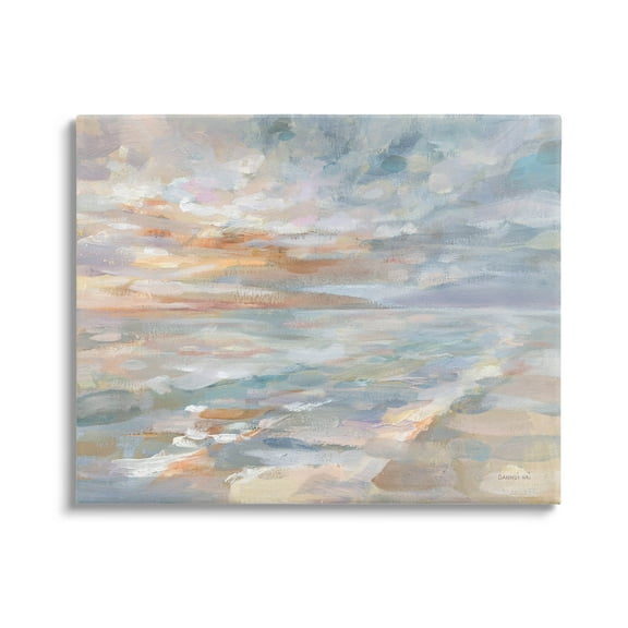 Stupell Industries Impressionist Horizon Sky Landscape Painting Gallery Wrapped Canvas Print Wall Art, Design by Danhui Nai