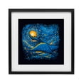 thumbnail image 1 of Stupell Industries Contemporary Impressionist Manta Rays Black Framed Print Under Glass, 16 x 16, by Tobe Fonseca, 1 of 8