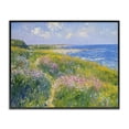 thumbnail image 1 of Stupell Industries Cottage Impressionist Smudged Coast Black Framed Giclee Art, 14 x 11, by Petals Prints Design, 1 of 7