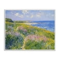 thumbnail image 1 of Stupell Industries Impressionist Smudged Coast White Framed Giclee Art design by Petal Prints Design, 24 x 30, 1 of 8