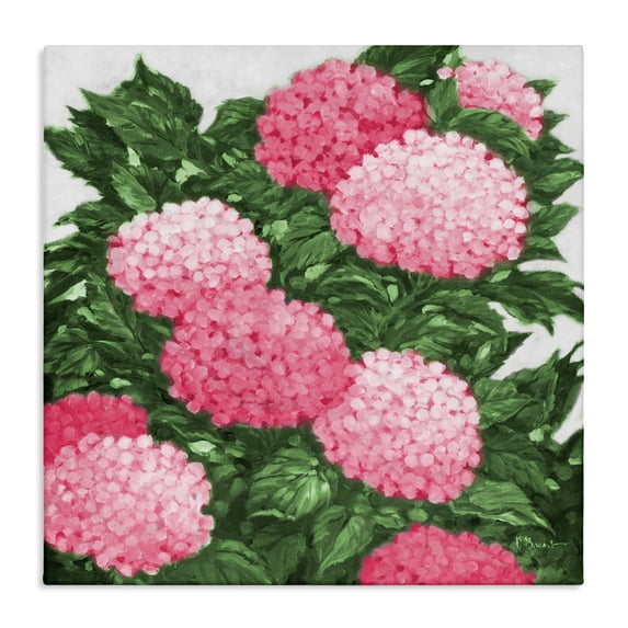 Stupell Industries Impressions Of Hydrangeas Canvas Wall Art design by Paul Brent, 24 x 24