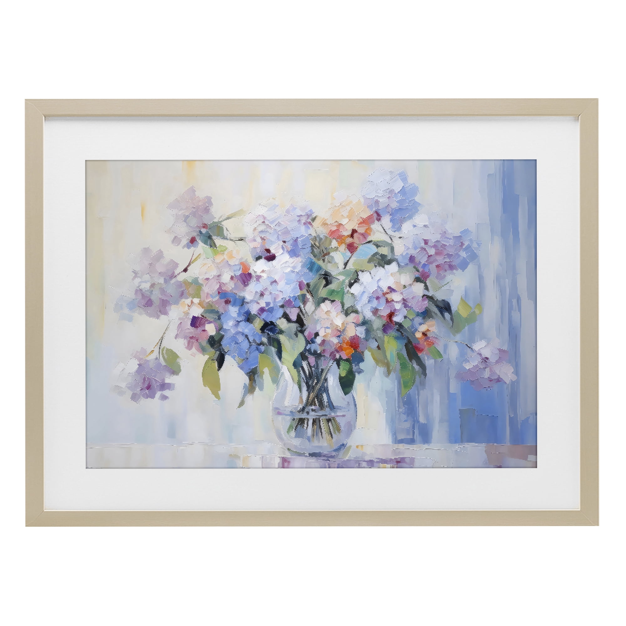 Stupell Industries In Full Bloom Bouquet Birch Framed Print Under Glass, design by Creative Studio