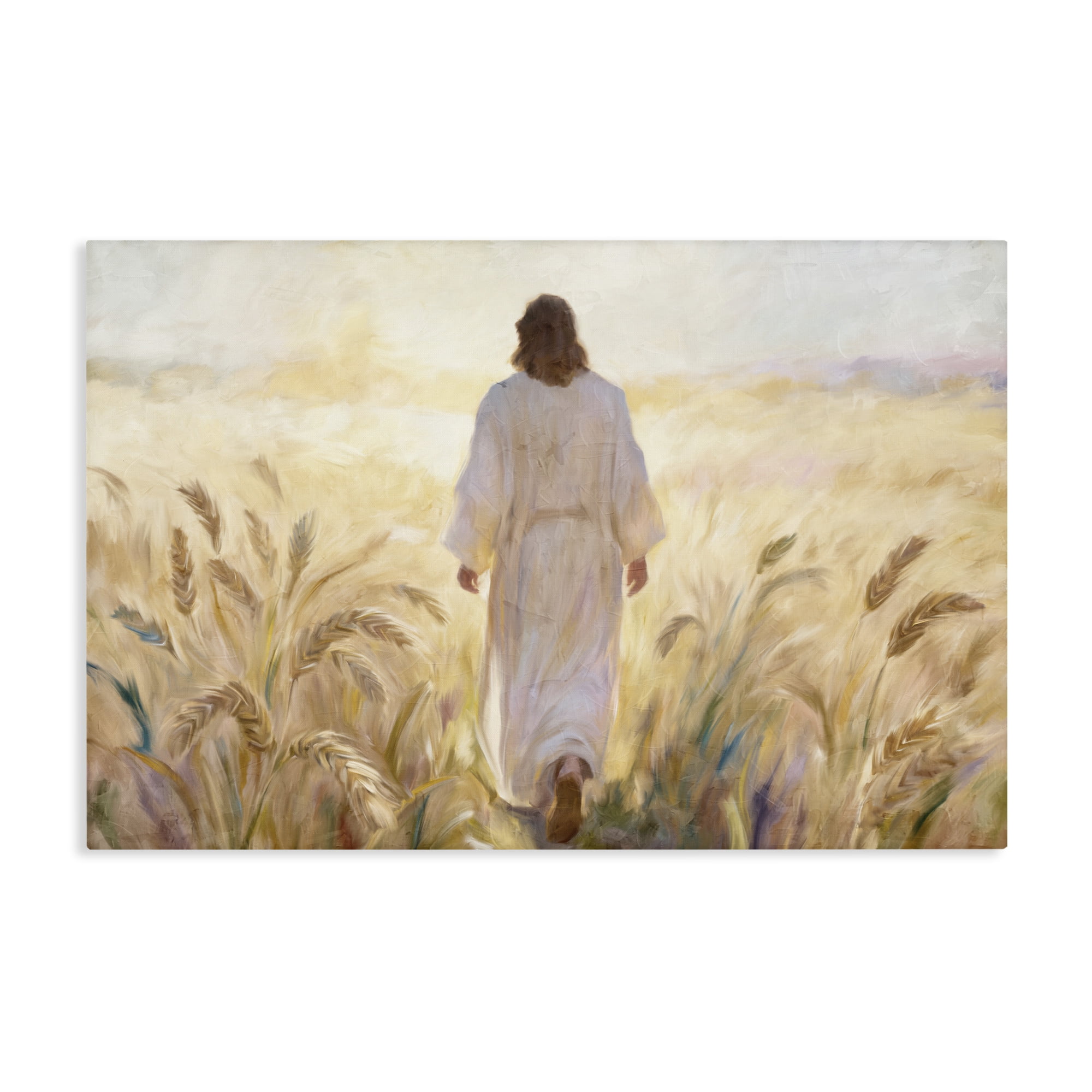 Stupell Industries In His Steps Walking Faithfully Canvas Wall Art, design by Kim Allen