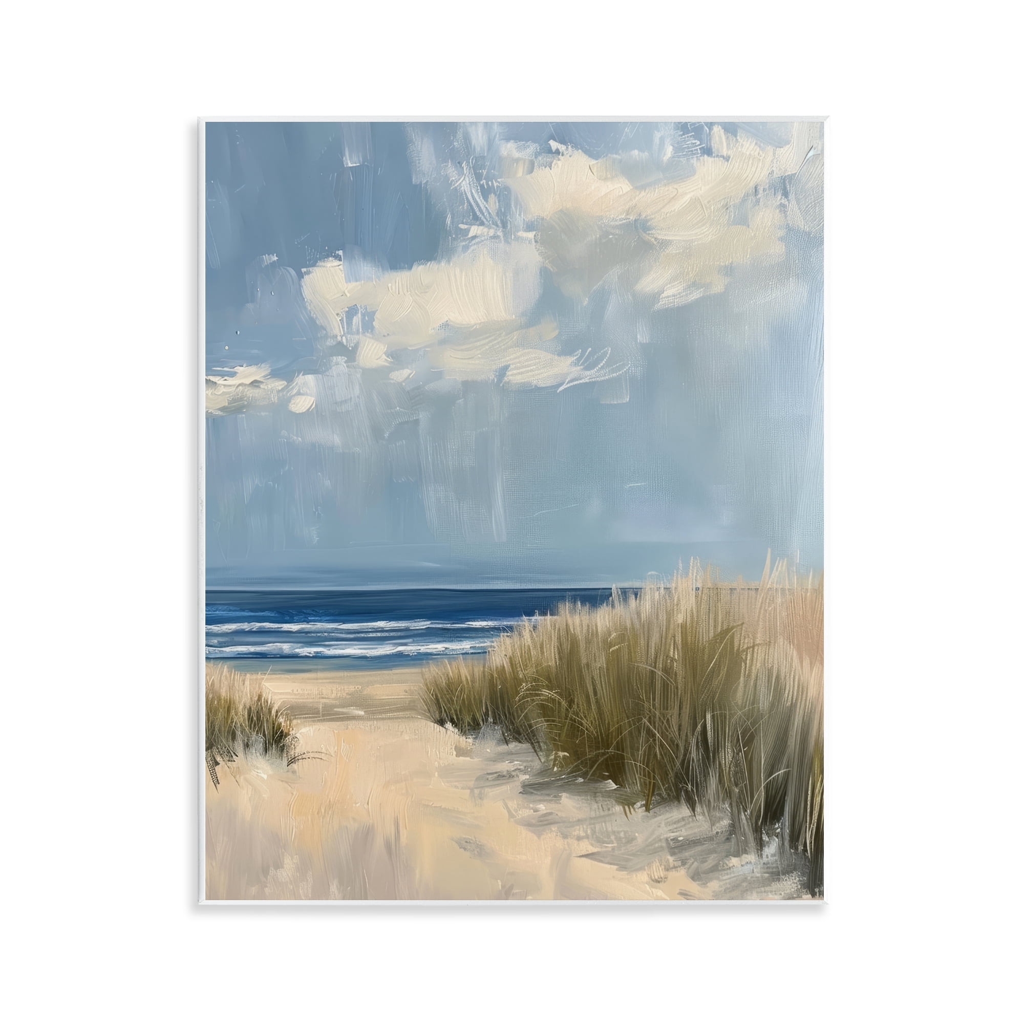 Stupell Industries In The Dunes By The Sea Wall Plaque Art, design by Petal Prints Design
